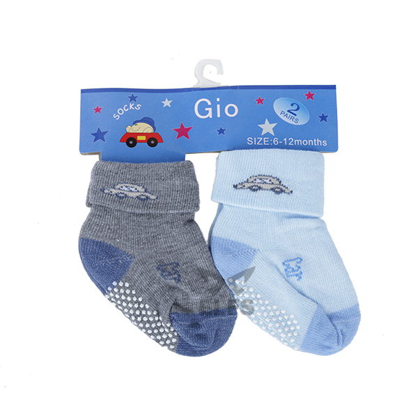  Kaos  Kaki  Anak Bayi 6 12 Bulan Anti Slip Gambar  Mobil 2 