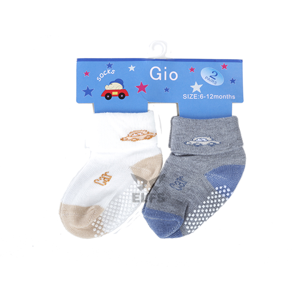  Kaos  Kaki  Anak Bayi  6 12 Bulan Anti Slip Gambar  Mobil 2 