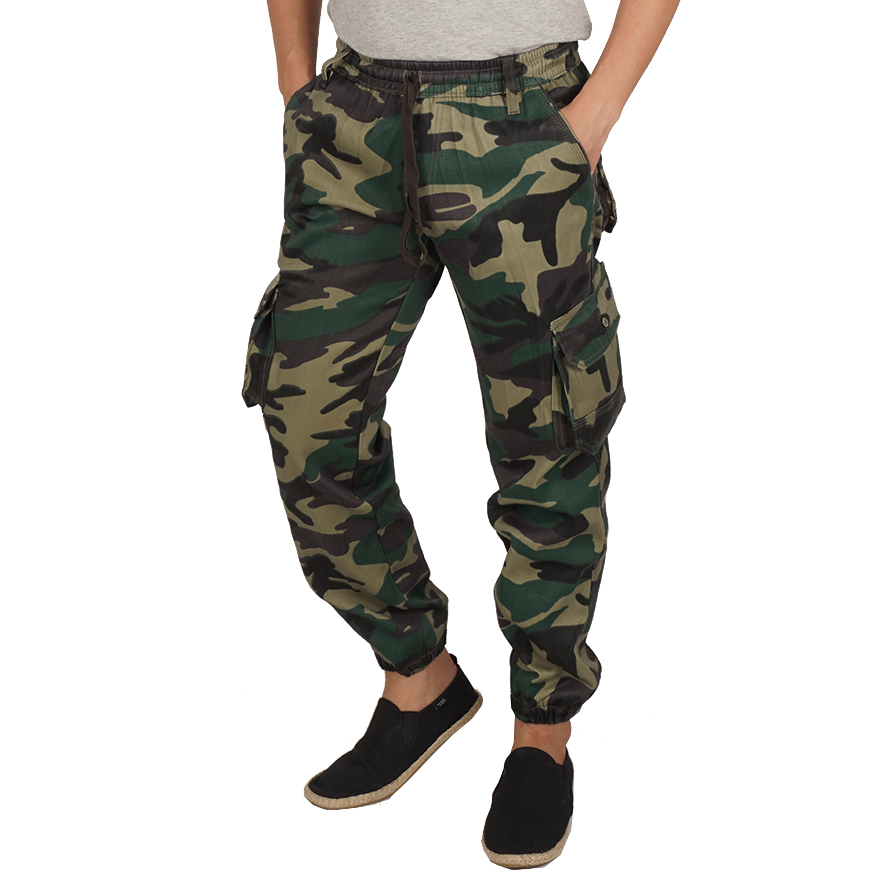  CELANA  JOGGER  CARGO  PRIA PANJANG ARMY OUTDOOR GUNUNG 