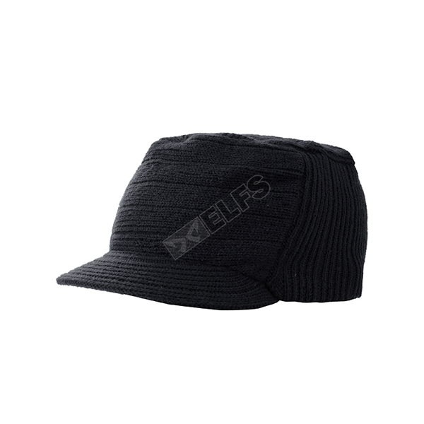 Topi Kupluk  Rajut Hitam KUPLUK  ELFS SHOP