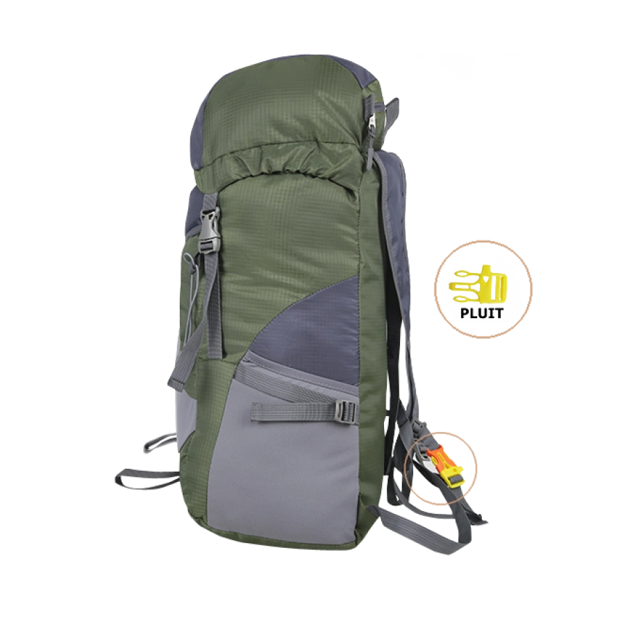 CARRIER Tas Ransel Gunung Lipat Anti Air 35L Foldable Waterproof Carrier 018 Hijau army 2 2