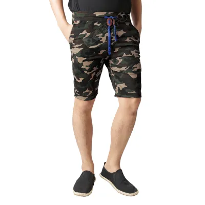 CELANA PENDEK CASUAL Celana Pendek Pria Chino Jogger Slimfit Stretch Hijau Army 1 cdb_chino_jogger_stretch_army_ia_000a_01_copy