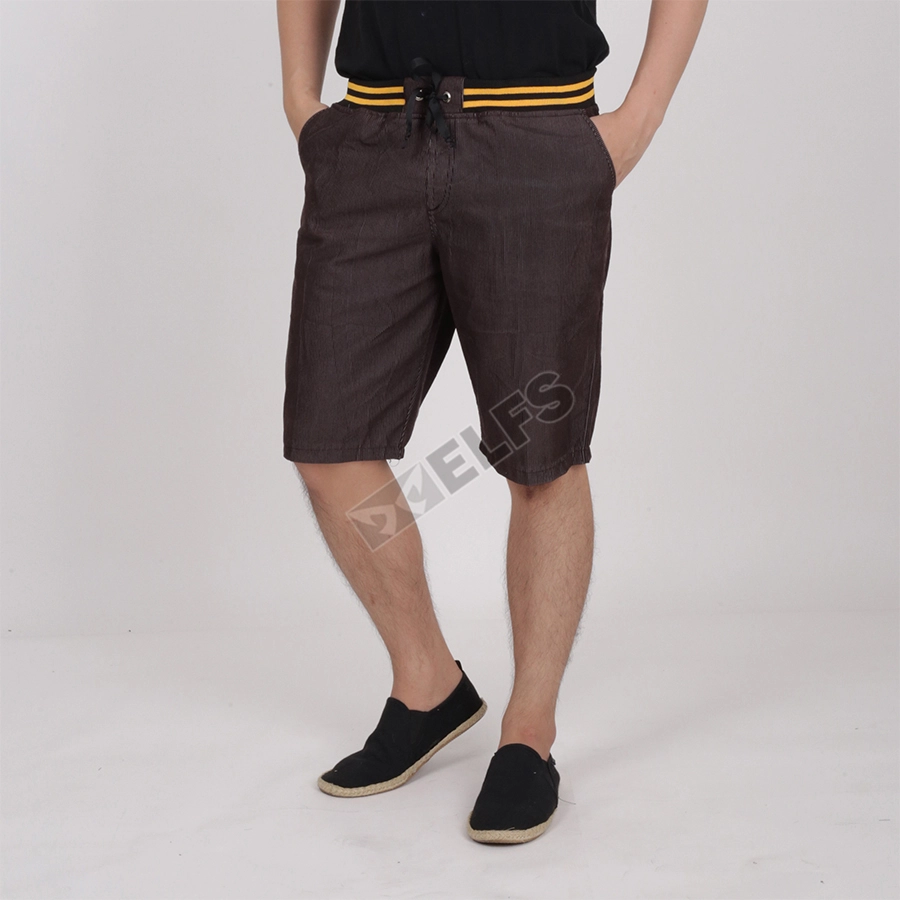 CELANA PENDEK CASUAL CELANA JOGGER PRIA PENDEK KODORAI SWEAT PANTS COKLAT TUA 1 cdb_kodorai_jogger_karet_ct0_copy