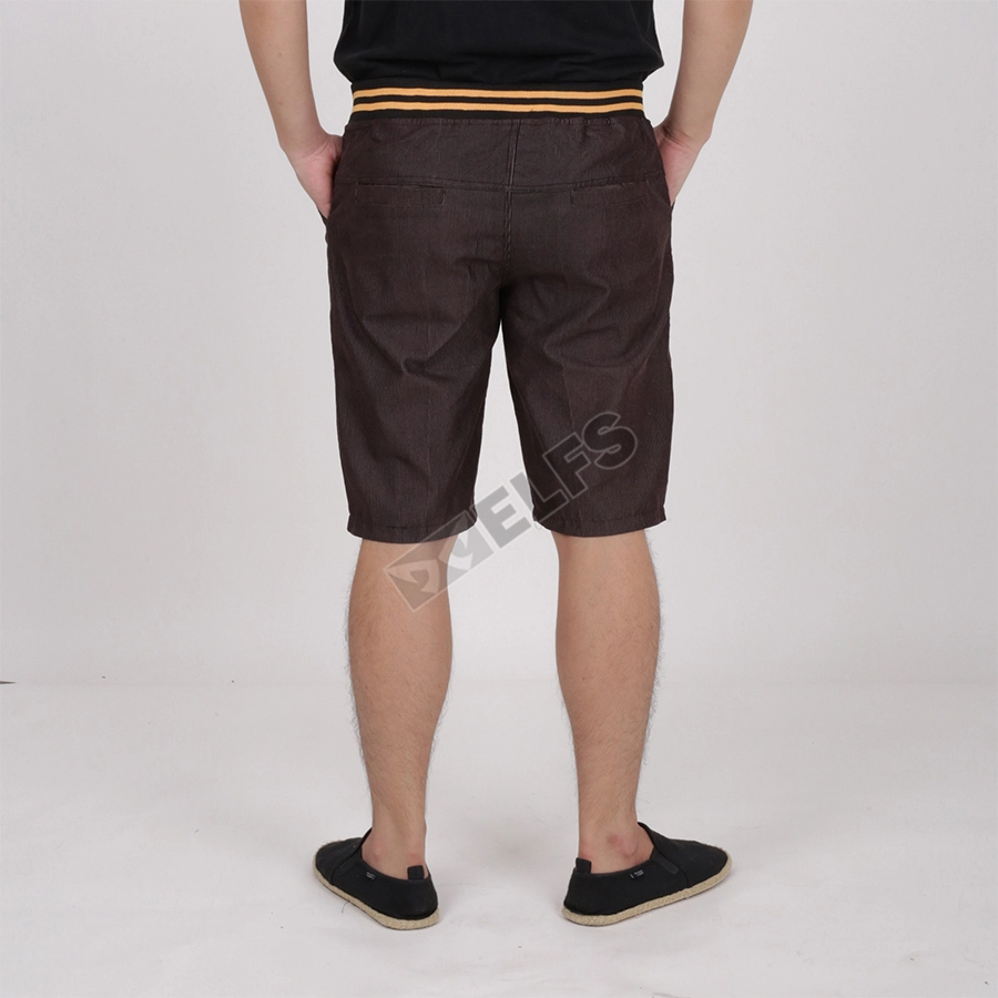 CELANA PENDEK CASUAL CELANA JOGGER PRIA PENDEK KODORAI SWEAT PANTS COKLAT TUA 2 cdb_kodorai_jogger_karet_ct1_copy