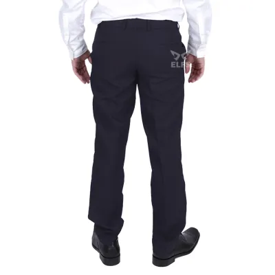 Celana Bahan Formal Pria Slimfit Wool Biru Dongker 