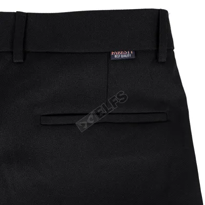  Celana  Bahan Formal Pria  Slimfit Wool Hitam CELANA  