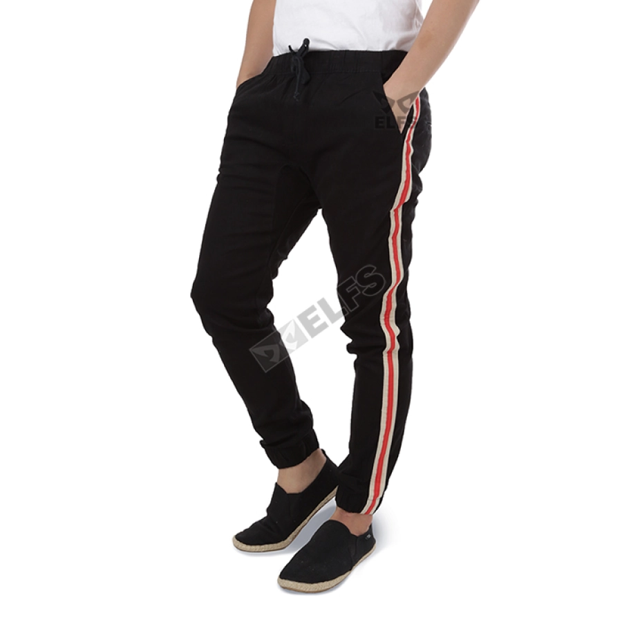 CELANA PANJANG CASUAL Celana Jogger Panjang Katun List 3 Stripe Hitam 1 cjj_jogger_cotton_list_3_stripe_hx_0_copy