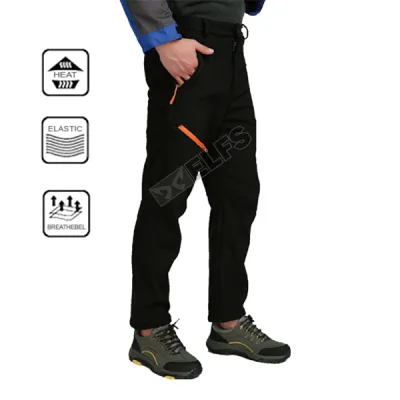 CELANA HIKING Celana Hiking Waterproof Polar Anti Dingin Outdoor Soft Shell Pants Hitam 1 ctj_polar_waterproof_hx_0