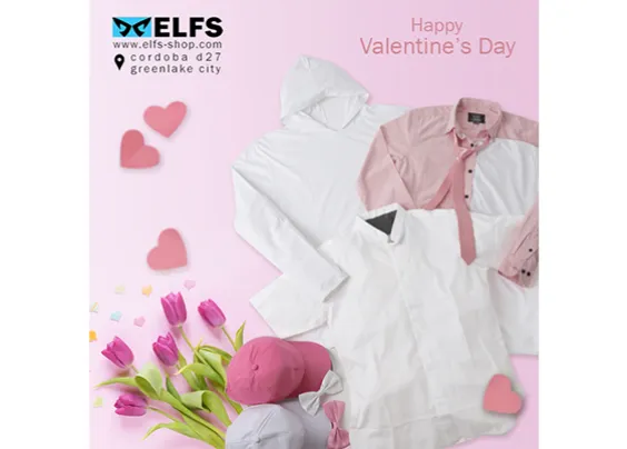 Newsletter koleksi valentine dari ELFS feed valentine