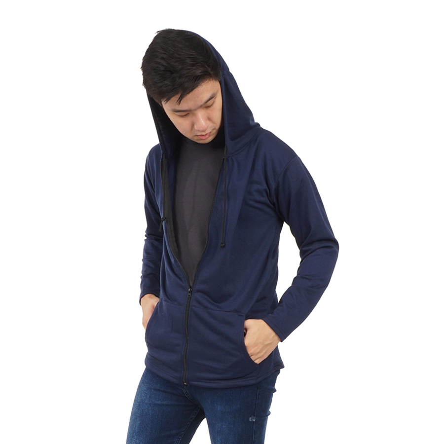 HOODIE TERRY  HOODIE PRIA TERRY POLOS BIRU DONGKER  3 hlpls_terry_polos_bd2_copy