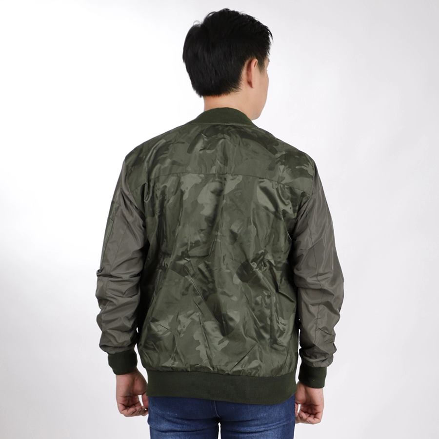 JAKET BOMBER Jaket Bomber Waterproof Loreng Streetwear Hijau Army 3 hlpsp_bomber_loreng_transparant_ia2