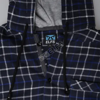 KEMEJA PANJANG KEMEJA FLANEL PRIA HOODIE LENGAN PANJANG MOTIF KOTAK 02 ABU MUDA - BIRU DONGKER 4 kffj_flanel_hoodie_02am_bd3