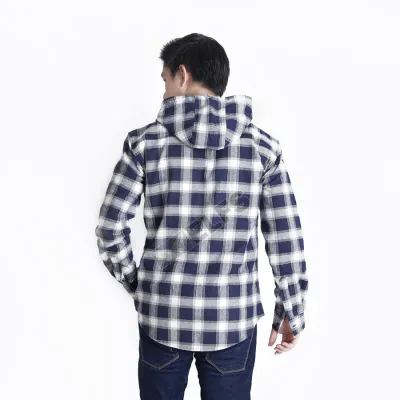 KEMEJA PANJANG KEMEJA FLANEL PRIA HOODIE LENGAN PANJANG MOTIF KOTAK 06 ABU MUDA BIRU DONGKER 2 kffj_flanel_hoodie_06am_bd1