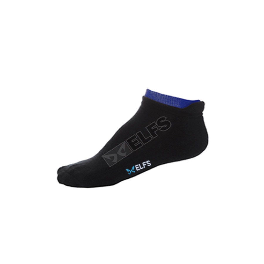 KAOS KAKI SPORT PENDEK Kaos Kaki Sport Ankle Socks HS057S Hitam List Biru 1 kkd_sport_list_hs057s_htm_bt0