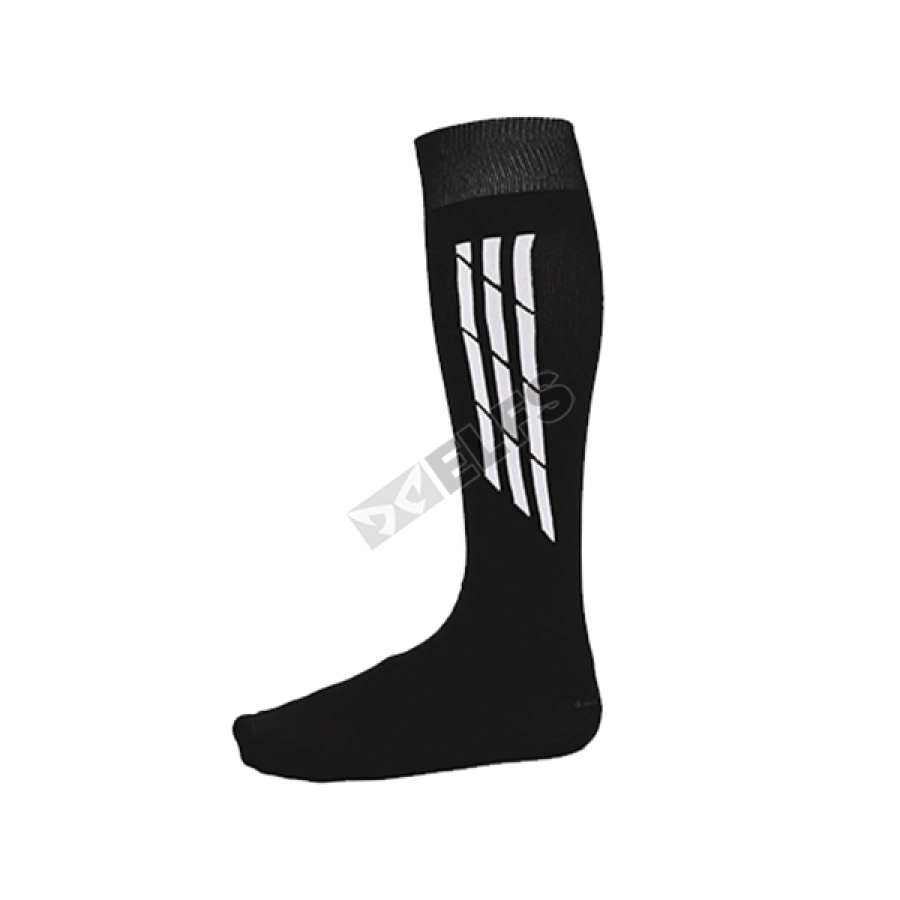  Kaos  Kaki  Sepak Bola  Soccer Socks HF10A Stripe Hitam 