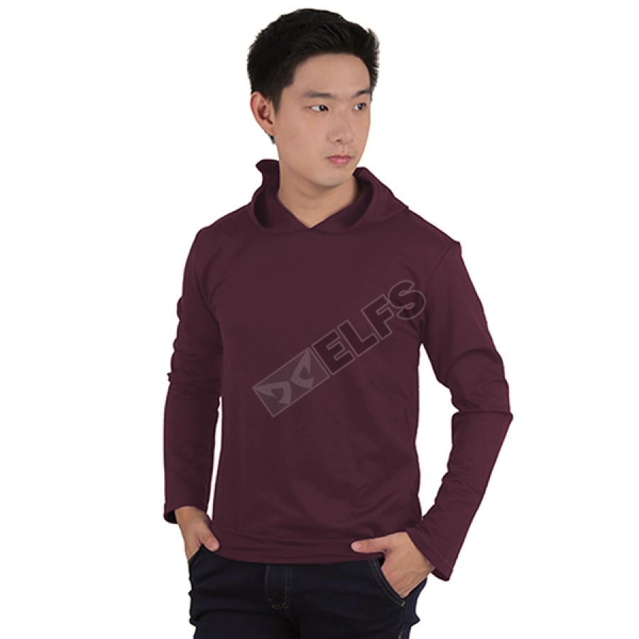 Hoodie hot sale polos maroon