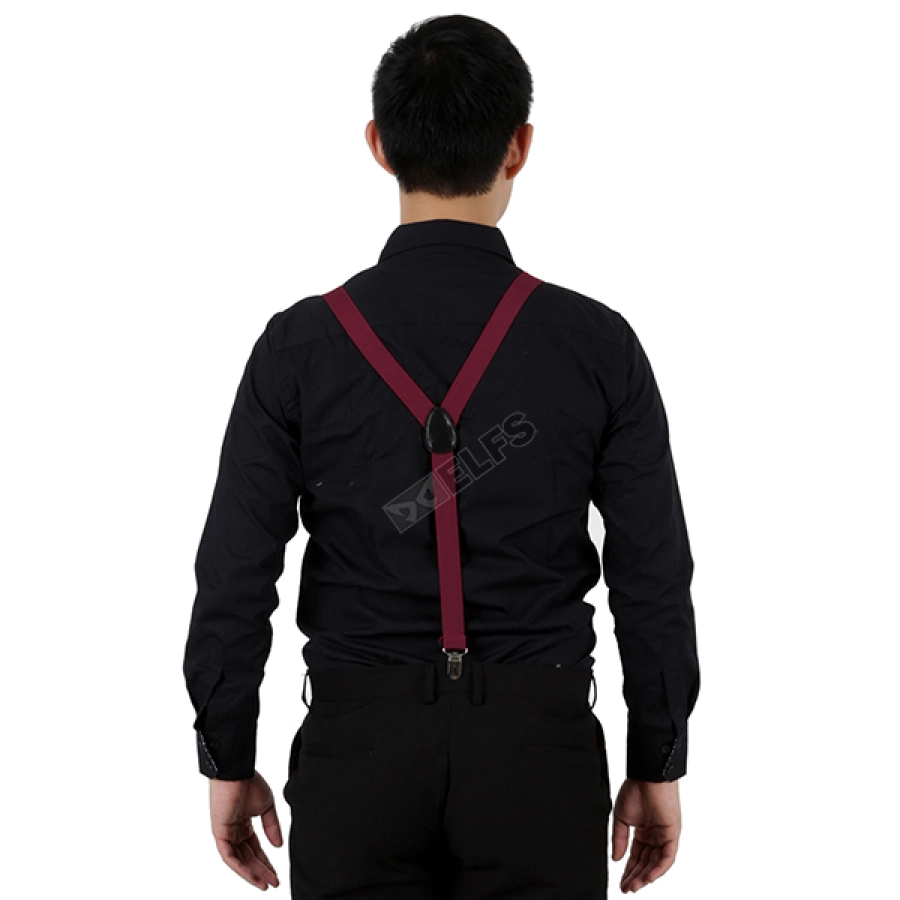 SUSPENDER Aksesoris Pria Suspender 2CM Polos Maroon 2 suspender_2cm_polos_mo_1_copy