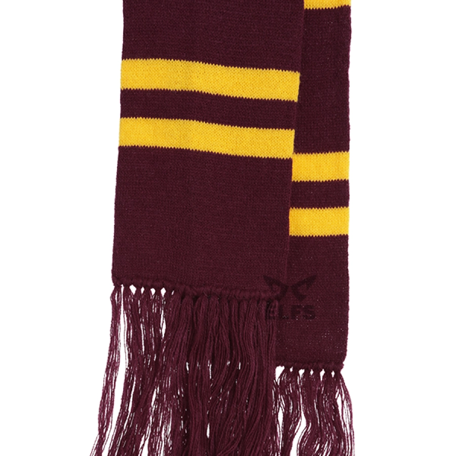 SYAL Syal Rajut Musim Dingin Salur Harry Potter Gryffindor Maroon 3 syal_rajut_salur_harry_potter_mo_2