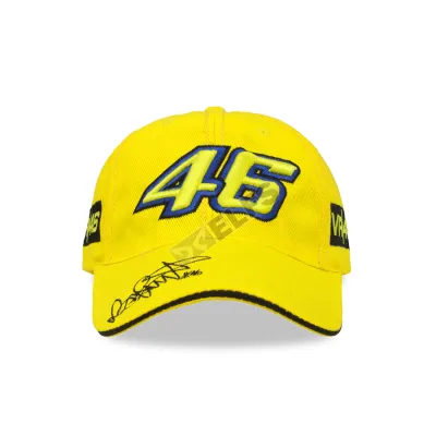 Topi Baseball Moto GP VR 46  Kuning Tua BASEBALL MOTIF 