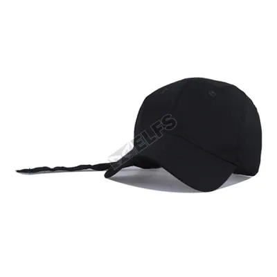 Topi Pria Korea Twill Polos Simple Baseball Cap Panjang 