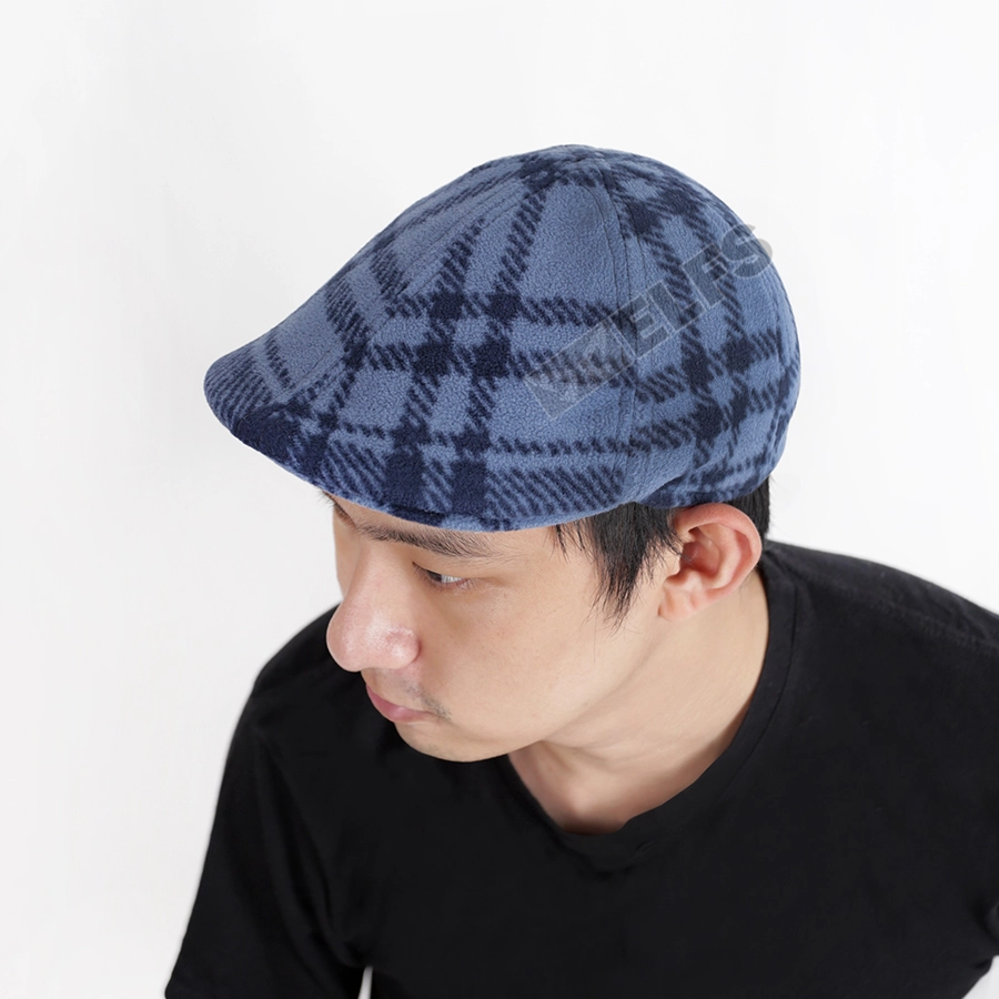 fleece flat cap