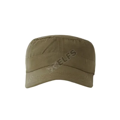 Topi Komando Military Cap Canvas Polos Khaki  TOPI 