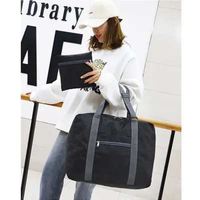 TRAVEL BAG Tas Travel Luggage Bag Foldable Water Resistant 35L 016 Abu Muda 3 travel_bag_steve_35l_silver_2