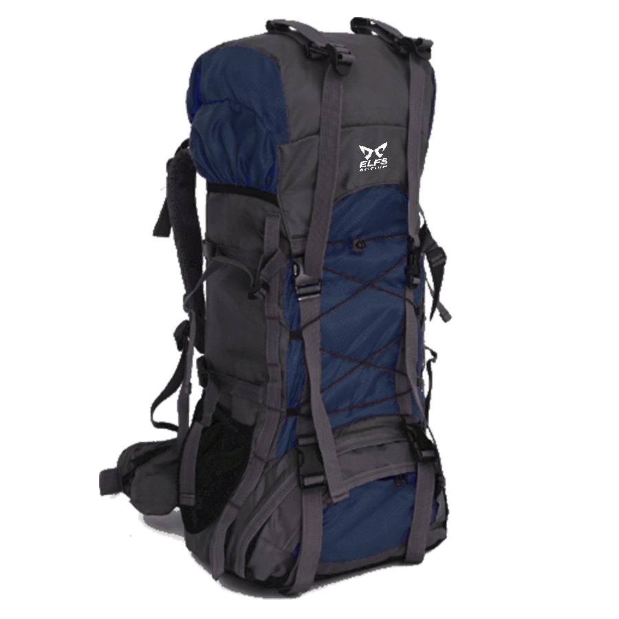 TAS GUNUNG TAS RANSEL GUNUNG CARRIER 60+5L BACKSUPPORT WATER RESISTANT OUTDOOR HIKING BAG FK0008 BIRU DONGKER 1 trim_gunung_water_resistant_60l_elfs_fk0008_bd0