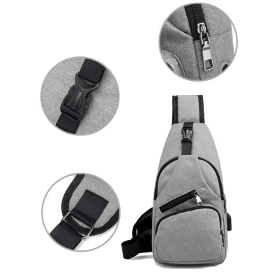 TAS PUNDAK TAS SELEMPANG USB PORT CHARGER SMART CROSSBODY SLING BAG HITAM  6 trm_selempang_mini3