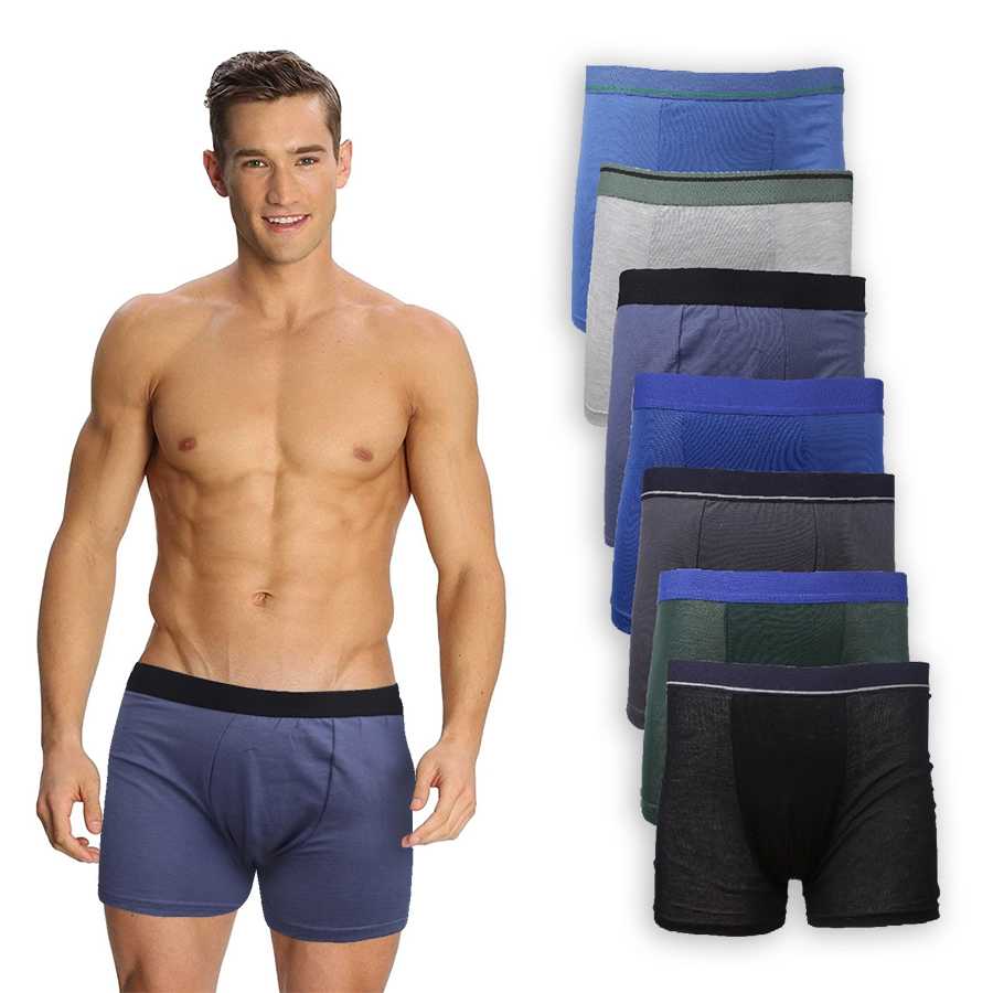 BOXER POLOS Boxer Briefs Katun Pria Import List Celana Dalam CD Kolor Biru Dongker 1 xk_boxer_briefs_import_list_3pcs_mx0