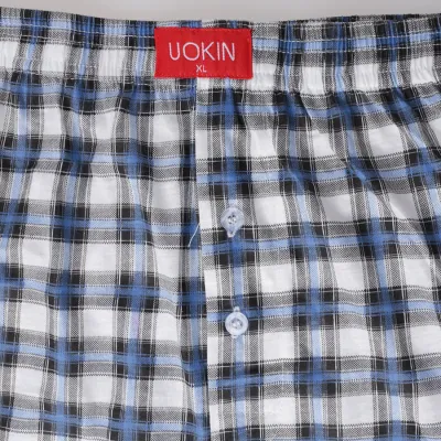 BOXER MOTIF Boxer Katun Pria Import Motif Fashion Celana Dalam Pendek Stretch Santai Tartan 01 Abu Muda 3 xk_boxer_import_motif_tartan1_bm2